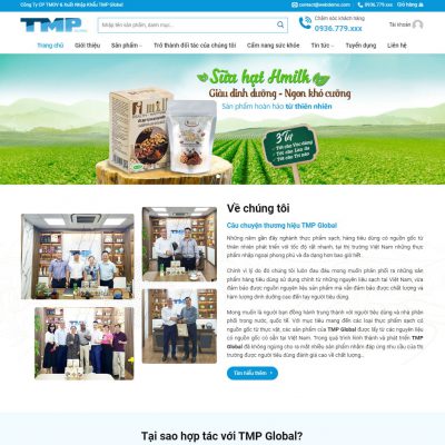 Theme wordpress thực phẩm sạch 07